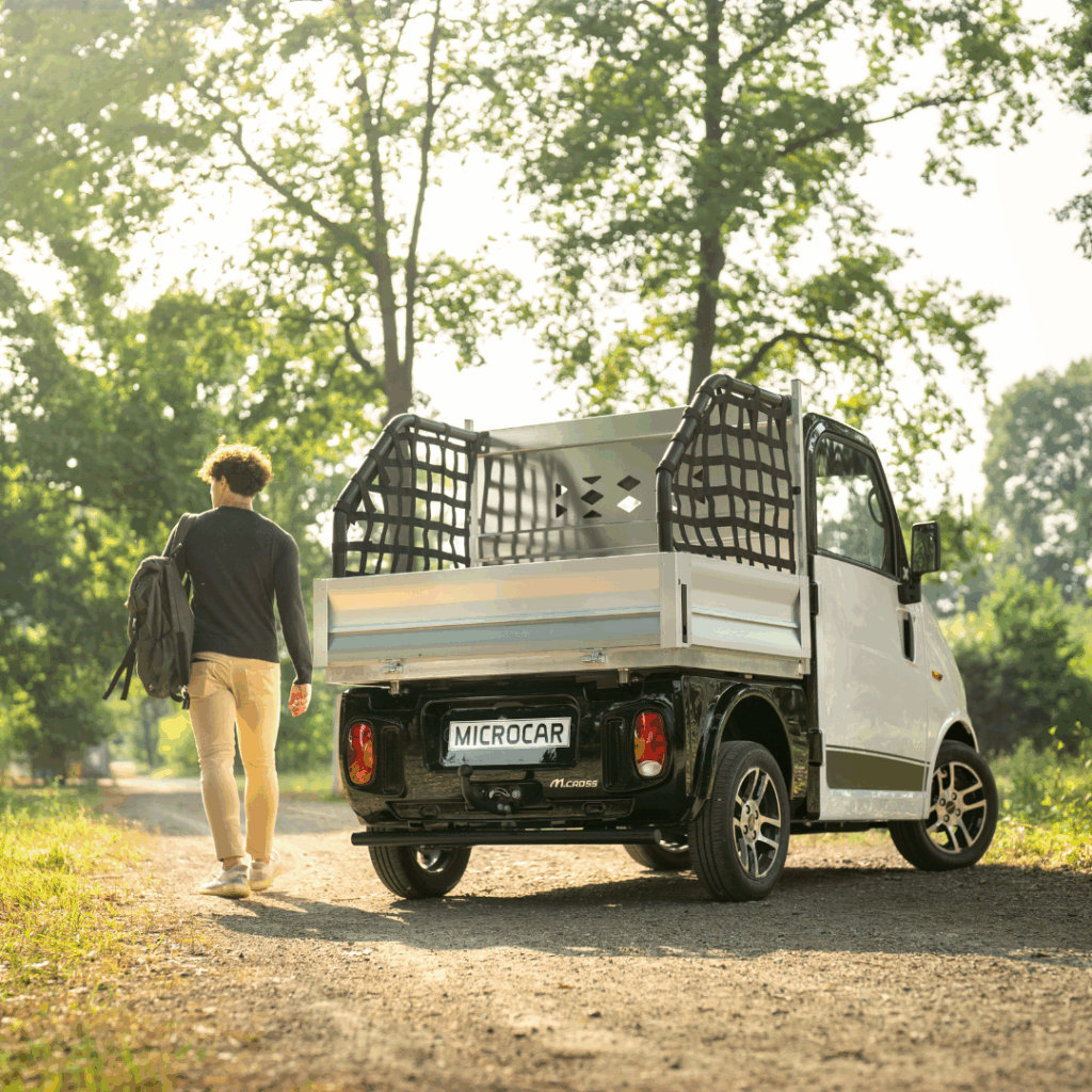 🚛 Microcar M. Cross - El camión sin carnet: transporta todo lo que necesitas sin necesitar el carnet B